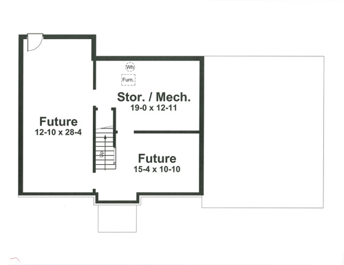 Lower Level image of CASCADE House Plan